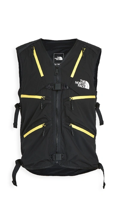 The North Face Contrast-zip Futurelight-shell Gilet In Black