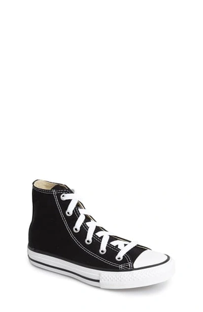 Converse Kids' Chuck Taylor All Star High Top Sneaker In Black