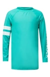 SNAPPER ROCK MINT RASHGUARD,B20064L