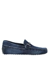 Tod's Loafers In Blue