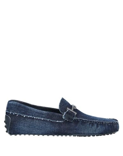 Tod's Loafers In Blue