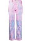 ARIES LILLY TIE-DYE JEANS