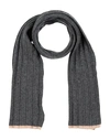 Brunello Cucinelli Scarves In Steel Grey