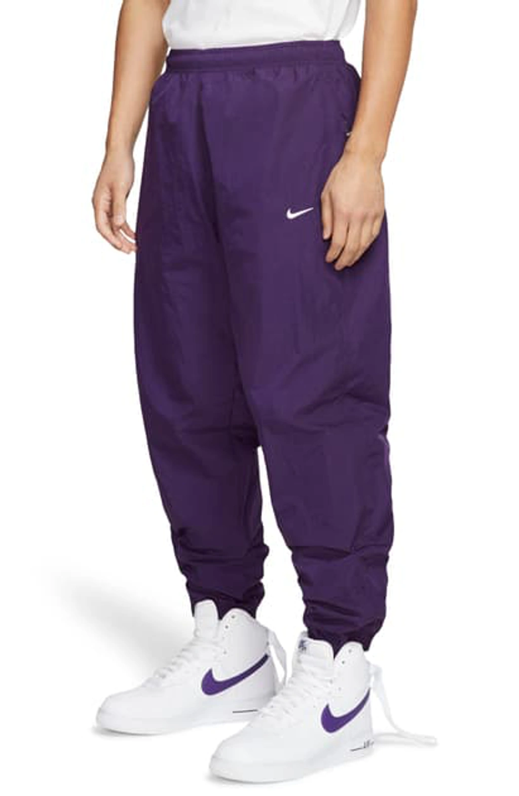 NIKE LAB SOLO SWOOSH FLEECE PANT (CW5460-691:CANYON RUST