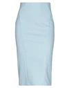 Patrizia Pepe Midi Skirts In Blue