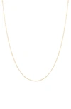 Zoë Chicco 14k Yellow Gold Tiny Cable Chain, 18 In Yellow Gold