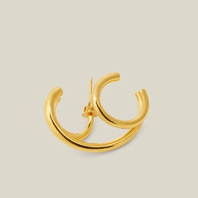 Pre-owned Charlotte Chesnais Gold Triple Gold-plated Single Earring