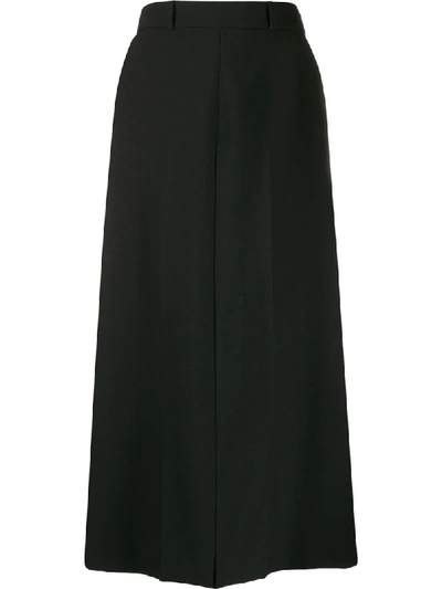 Ami Alexandre Mattiussi Divided Skirt Trousers In Black