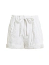 POLO RALPH LAUREN BRODERIE ANGLAISE COTTON SHORTS