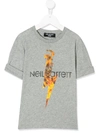 NEIL BARRETT FIRE PRINT T-SHIRT