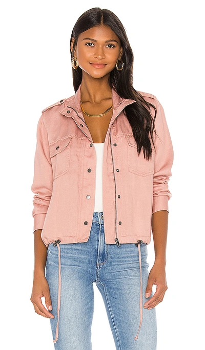 Rails Collins Military Jacket In Rose Dust