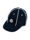 MONCLER LOGO PATCH CAP