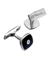 ST DUPONT PALLADIUM SQUARE CUFFLINKS,14823372