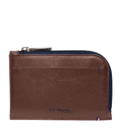 St Dupont Leather Line D Coin Purse