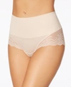 Spanx Undie-tectable Lace Hi-hipster Panties In Soft Nude