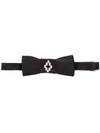 Marcelo Burlon County Of Milan Geometric-print Bow Tie In Black