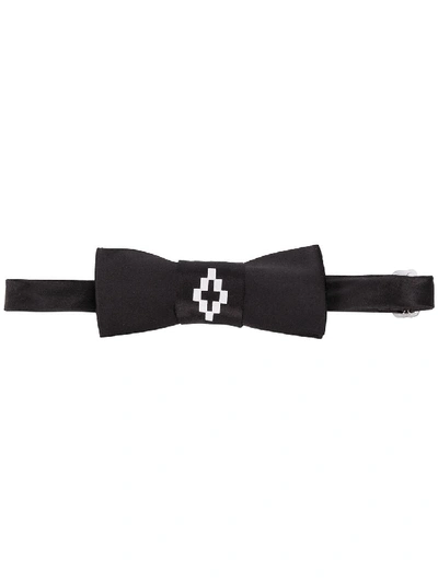 Marcelo Burlon County Of Milan Kids' Geometric-print Bow Tie In Black