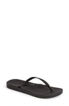 Ipanema Anatomic Flip Flop In Black In Black