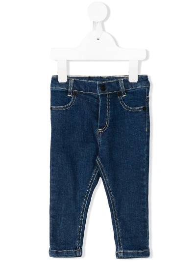 Kenzo Teen Skinny-fit Jeans In Blue