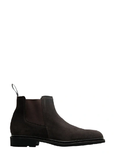 Paraboot Chamfort Galaxy Brown Leather Ankle Boots