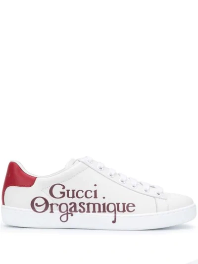 Gucci Ace 板鞋 In White