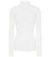 Wardrobe.nyc Release 05 Wool Turtleneck Sweater In White