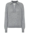 Khaite The Jo Cashmere-blend Jumper In Grey
