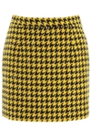 ALESSANDRA RICH ALESSANDRA RICH HOUNDSTOOTH MINI SKIRT