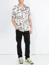 OFF-WHITE Off-white X The Webster Exclusive Floral Pajama Shirt White