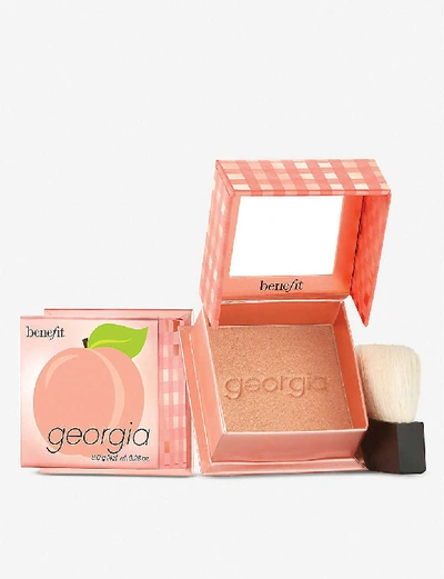 Benefit Georgia 2.0 Golden Peach Blush Mini - Colour Peach