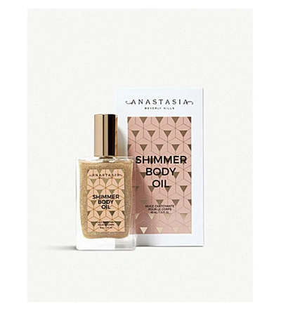 Anastasia Beverly Hills Shimmer Body Oil (4.5ml) In White