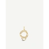 THOMAS SABO YELLOW GOLD-PLATED CHARM CARRIER,633-10140-X024741339