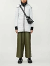 Canada Goose Ellison Light Grey Quilted Shell Jacket In Silverbirch