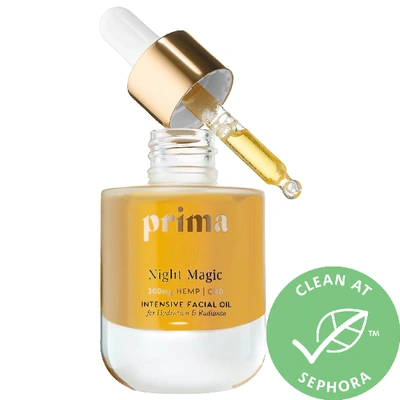 Prima Night Magic Restorative Face Oil With Firming Botanicals 1.0 oz/ 30 ml