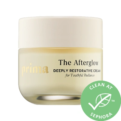 Prima The Afterglow Deep Moisturizing Cream With Hyaluronic Acid & Vegan Collagen 1.7 oz/ 50 ml