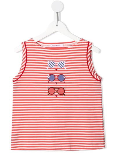 FAMILIAR SUNNIES STRIPED TANK TOP 