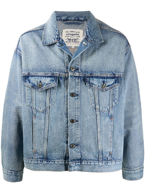 levis skateboarding corduroy mechanics jacket in blue