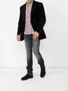 Saint Laurent Faded Straight-leg Jeans