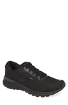 Brooks Adrenaline Gts 19 Running Shoe In Black/ Grey