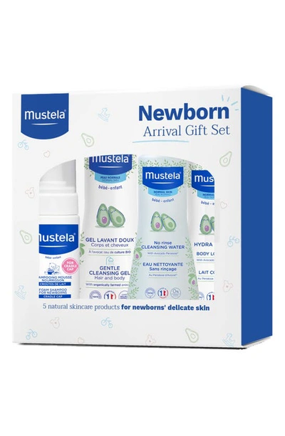 Mustelar Babies' Newborn Arrival Gift Set In White
