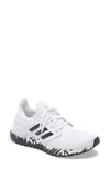 Adidas Originals Women's Ultraboost 20 Lace-up Sneakers In White/cobalt