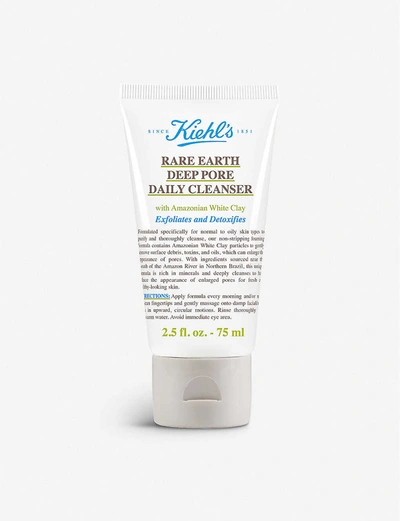 Kiehl's Since 1851 Rare Earth Deep Pore Daily Cleanser 75ml In White