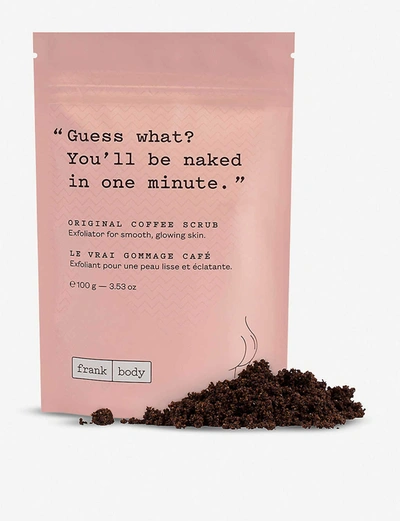 FRANK BODY ORIGINAL COFFEE SCRUB 100G,11708039