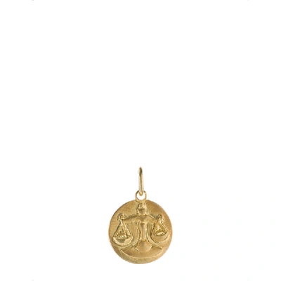 Annoushka Mythology Libra 18ct Yellow-gold Pendant In Nero