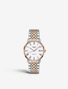 LONGINES LONGINES WOMEN'S L4.910.5.11.7 ELEGANT ROSE GOLD AND STAINLESS STEEL WATCH,76441042