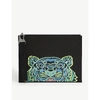 Kenzo Tiger Embroidered Nylon Pouch