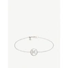 ANNOUSHKA 18CT WHITE-GOLD AND DIAMOND K BRACELET,714-10087-029207