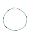 Allthemust Necklace In Sky Blue