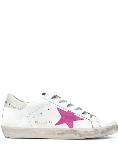 Golden Goose Superstar Low-top Trainers In White