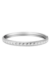 Mignonette Heart Sterling Silver Bracelet In Silver